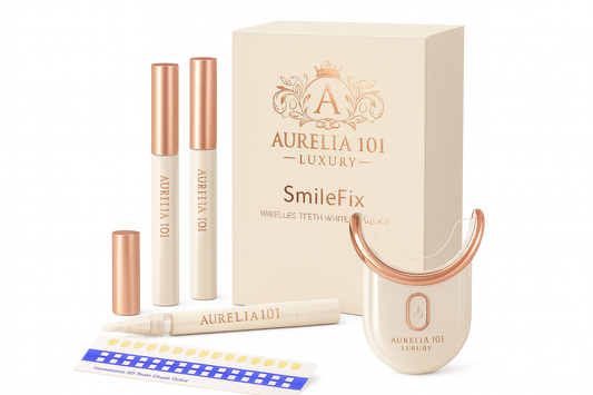 SmileFix Radiance Whitening Kit – LED + 3 Pens (Ivory Edition)